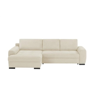bobb Ecksofa  Soumia ¦ creme ¦ Maße (cm): B: 283 H: 91 T: 181.0