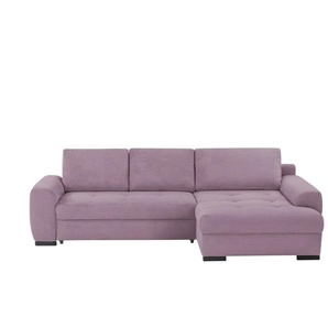 bobb Ecksofa  Soumia ¦ lila/violett ¦ Maße (cm): B: 283 H: 91 T: 181.0
