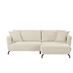 bobb Ecksofa  Yolanda ¦ creme ¦ Maße (cm): B: 257 H: 94 T: 174.0