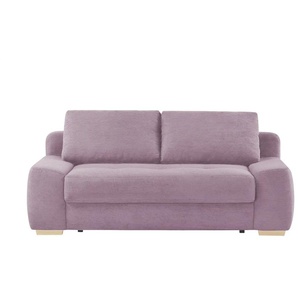 bobb Einzelsofa  Eleny de Luxe - lila/violett - Materialmix - 210 cm - 96 cm - 108 cm | Möbel Kraft