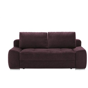 bobb Einzelsofa  Eleny de Luxe ¦ rot ¦ Maße (cm): B: 210 H: 96 T: 108.0