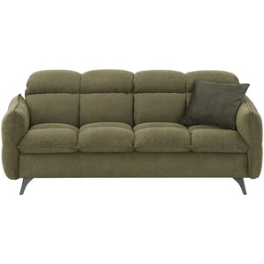 bobb Einzelsofa  Key West ¦ grün ¦ Maße (cm): B: 216 H: 88 T: 123