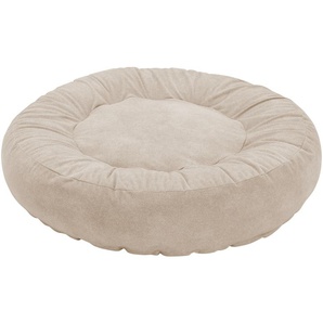 bobb Haustierbett mit pflegeleichtem Bezugsstoff  Woozy ¦ beige ¦ Maße (cm): H: 26  Ø: 100