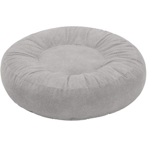 bobb Haustierbett mit pflegeleichtem Bezugsstoff Woozy ¦ grau ¦ Maße (cm): H: 23  Ø: 70