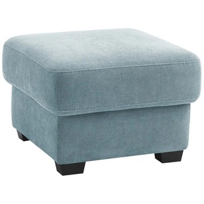 bobb Hocker mit Boxspringpolsterung - blau - Materialmix - 61 cm - 47 cm - cm 61,0 | Möbel Kraft