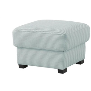 bobb Hocker mit Boxspringpolsterung  Lisa de Luxe ¦ blau ¦ Maße (cm): B: 61 H: 47 T: 61.0