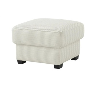 bobb Hocker mit Boxspringpolsterung  Lisa de Luxe ¦ grau ¦ Maße (cm): B: 61 H: 47 T: 61.0