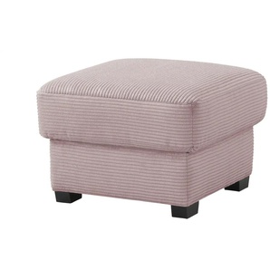 bobb Hocker mit Boxspringpolsterung  Lisa de Luxe ¦ rosa/pink ¦ Maße (cm): B: 61 H: 47 T: 61.0