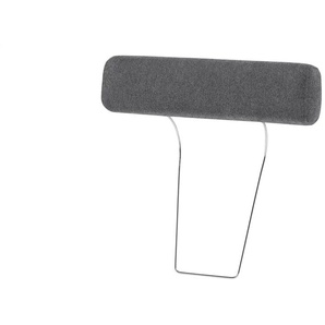 bobb Kopfstütze Arissa de Luxe - grau - Materialmix - 50 cm - cm 15,0 | Möbel Kraft