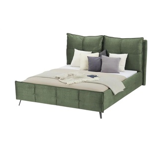 bobb Polsterbett  Arabella II ¦ grün ¦ Maße (cm): B: 208 H: 130