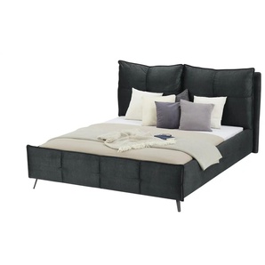 bobb Polsterbett  Arabella II ¦ schwarz ¦ Maße (cm): B: 208 H: 130