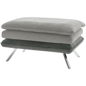 bobb Polsterhocker  Stellina ¦ grau ¦ Maße (cm): B: 90 H: 50 T: 60