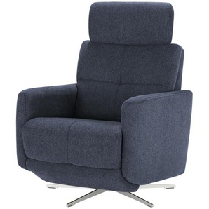 bobb Relaxsessel  Rosana - blau - Materialmix - 78 cm - 108 cm - 92 cm | Möbel Kraft