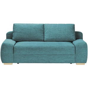 bobb Schlafsofa  Eleny de Luxe II ¦ türkis/petrol ¦ Maße (cm): B: 210 H: 96 T: 108.0