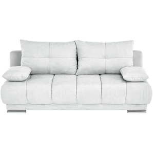 bobb Schlafsofa  Isalie de Luxe ¦ grau ¦ Maße (cm): B: 206 H: 92 T: 105