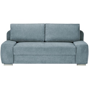 bobb Schlafsofa mit Boxspringpolsterung  Viannie de Luxe ¦ blau ¦ Maße (cm): B: 210 H: 92 T: 108