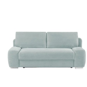 bobb Schlafsofa mit Boxspringpolsterung  Viannie de Luxe ¦ blau ¦ Maße (cm): B: 210 H: 92 T: 108.0