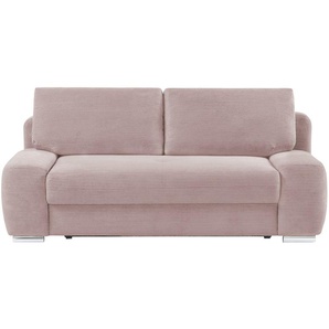 bobb Schlafsofa mit Boxspringpolsterung  Viannie de Luxe ¦ rosa/pink ¦ Maße (cm): B: 210 H: 92 T: 108.0