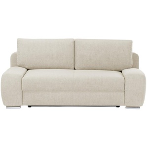 bobb Schlafsofa  Viannie ¦ creme ¦ Maße (cm): B: 210 H: 92 T: 108