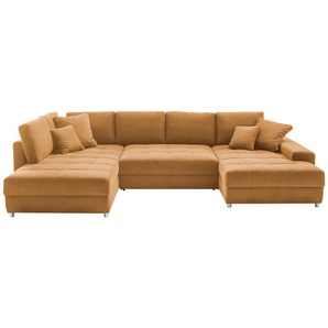 bobb Wohnlandschaft  Arissa de Luxe ¦ gelb ¦ Maße (cm): B: 353 H: 84 T: 215.0