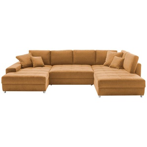 bobb Wohnlandschaft  Arissa de Luxe ¦ gelb ¦ Maße (cm): B: 353 H: 84 T: 215.0
