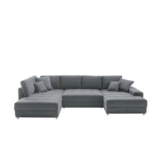 bobb Wohnlandschaft Arissa de Luxe ¦ grau ¦ Maße (cm): B: 353 H: 84 T: 215.0