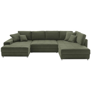 bobb Wohnlandschaft  Arissa de Luxe ¦ grün ¦ Maße (cm): B: 353 H: 84 T: 215.0