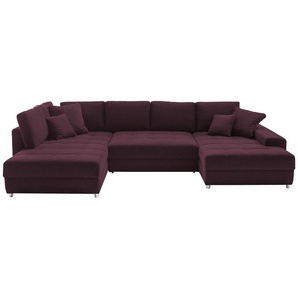 bobb Wohnlandschaft  Arissa de Luxe ¦ rot ¦ Maße (cm): B: 353 H: 84 T: 215.0