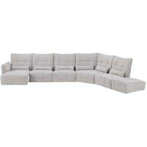 Wohnlandschaft  Jeaneva ¦ grau ¦ Maße (cm): B: 465 H: 101 T: 275.0