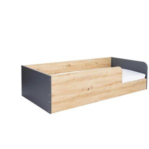 Bodenbett  Alessio ¦ holzfarben ¦ Maße (cm): B: 204 H: 50