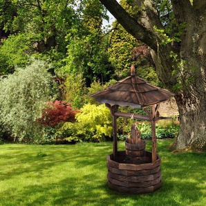 Bodenbrunnen Loreley aus Holz
