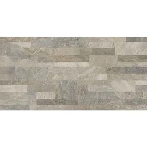 Bodenfliese Feinsteinzeug Cappuccino 31 x 62 cm grau Bodenfliesen