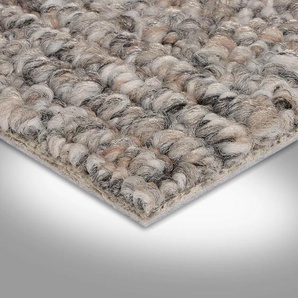 BODENMEISTER Teppichboden Schlingenteppich Alaska Teppiche Gr. B/L: 500 cm x 550 cm, 8,5 mm, 1 St., grau (hell, grau) Teppichboden
