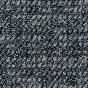 BODENMEISTER Teppichboden Schlingenteppich Aragosta Teppiche Gr. B/L: 400 cm x 250 cm, 7 mm, 1 St., blau (blau grün) Teppichboden