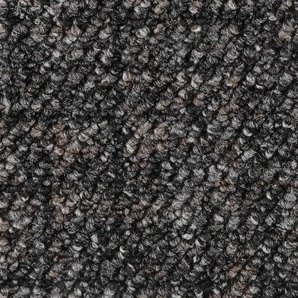 BODENMEISTER Teppichboden Schlingenteppich Aragosta Teppiche Gr. B/L: 400 cm x 700 cm, 7 mm, 1 St., schwarz (schwarz anthrazit) Teppichboden