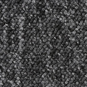 BODENMEISTER Teppichboden Schlingenteppich Astano Teppiche Gr. B/L: 500 cm x 500 cm, 6 mm, 1 St., grau (grau anthrazit) Teppichboden