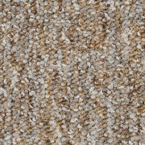 BODENMEISTER Teppichboden Schlingenteppich Heilbronn Teppiche Gr. B/L: 500 cm x 500 cm, 7,2 mm, 1 St., beige (beige grau) Teppichboden