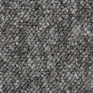 BODENMEISTER Teppichboden Schlingenteppich Korfu Teppiche Gr. B/L: 200 cm x 550 cm, 7,5 mm, 1 St., grau (grau anthrazit) Teppichboden