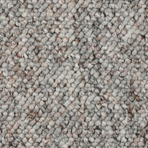 BODENMEISTER Teppichboden Schlingenteppich Korfu Teppiche Gr. B/L: 200 cm x 650 cm, 7,5 mm, 1 St., grau (grau weiß) Teppichboden