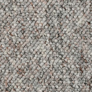 BODENMEISTER Teppichboden Schlingenteppich Korfu Teppiche Gr. B/L: 300 cm x 700 cm, 7,5 mm, 1 St., grau (grau weiß) Teppichboden