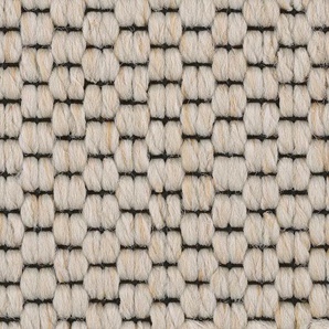 BODENMEISTER Teppichboden Schlingenteppich Turania Teppiche Gr. B/L: 500 cm x 300 cm, 5,3 mm, 1 St., weiß (weiß beige) Teppichboden