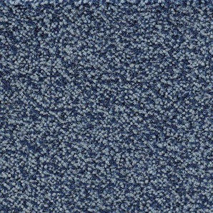 BODENMEISTER Teppichboden Veloursteppich Juno Teppiche Gr. B/L: 400 cm x 200 cm, 8,5 mm, 1 St., blau Teppichboden