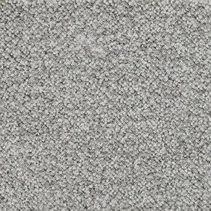 BODENMEISTER Teppichboden Veloursteppich Juno Teppiche Gr. B/L: 400 cm x 850 cm, 8,5 mm, 1 St., grau Teppichboden