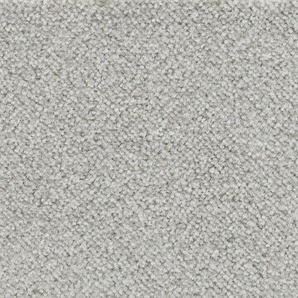 BODENMEISTER Teppichboden Veloursteppich Juno Teppiche Gr. B/L: 500 cm x 200 cm, 8,5 mm, 1 St., grau (hell, grau) Teppichboden