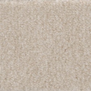 BODENMEISTER Teppichboden Veloursteppich Jupiter Teppiche Gr. B/L: 400 cm x 200 cm, 7,5 mm, 1 St., weiß (weiß creme) Teppichboden