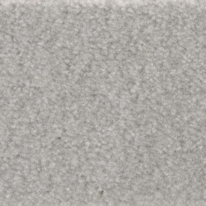 BODENMEISTER Teppichboden Veloursteppich Jupiter Teppiche Gr. B/L: 400 cm x 650 cm, 7,5 mm, 1 St., grau (hell, grau) Teppichboden