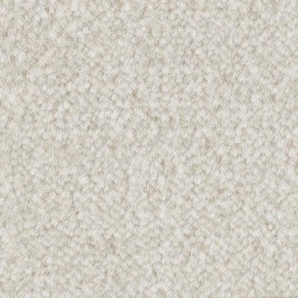 BODENMEISTER Teppichboden Veloursteppich Jupiter Teppiche Gr. B/L: 500 cm x 600 cm, 7,5 mm, 1 St., weiß (weiß beige) Teppichboden