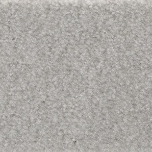 BODENMEISTER Teppichboden Veloursteppich Jupiter Teppiche Gr. B/L: 500 cm x 850 cm, 7,5 mm, 1 St., grau (hell, grau) Teppichboden
