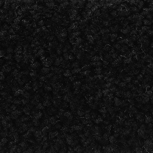 BODENMEISTER Teppichboden Veloursteppich Pegasus Teppiche Wohnzimmer, Schlafzimmer, Kinderzimmer, Breite 400500 cm Gr. B/L: 200 cm x 500 cm, 10 mm, 1 St., schwarz Teppichboden