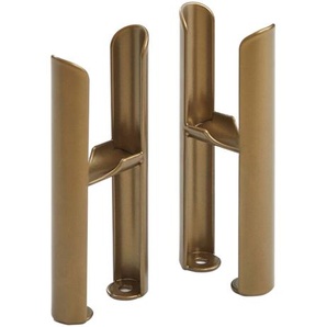 Bodenmontagefüße in metallischer Bronze, für Gliederheizkörper Regent mit 2-Säulen - Hudson Reed